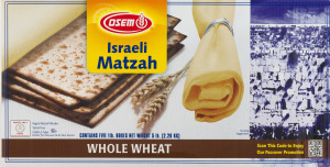 Osem Israeli Matzah Whole Wheat