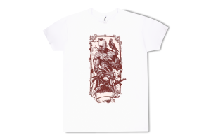 Футболка Sol's Imperial Cossack with hawk білий S