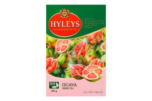 Чай зелений крупнолистовий Гуава Hyleys к/у 100г
