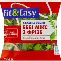 Суміш салатна Бебі мікс з фрізе Fit&Easy м/у 100г