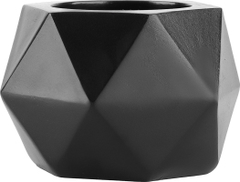 Свічник MBM My Home геометричний чорний SK-36