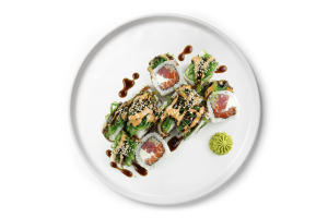 Рол з тунцем та хіяши