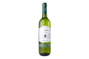 Вино 0.75л 12% белое сухое Entre-Deux-Mers Baron Eugene Haussmann бут