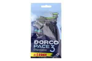 Станок Dorco Pace 3 Чоловіч Однораз 3 лез 5шт