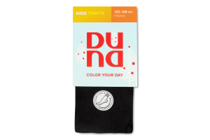 Колготки детские Duna №4465 122-128 черный