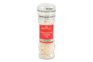 Соль гималайская пищевая розовая Pripravka мельница 90г