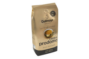 Кава смажена в зернах Crema Promodo Dallmayr м/у 1кг