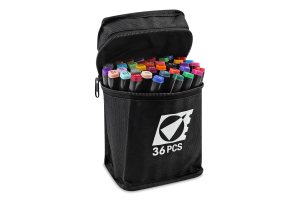 Скетч-маркери кольорові двосторонні 36шт сумка Josef Otten