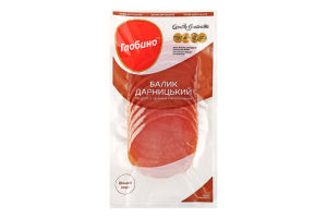 Балык нарезка из свинины Дарницкий Глобино с/к в/с в/у 0.08кг