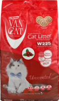 Наполнитель кошачий белый Unscented Super Premium VanCat 10кг