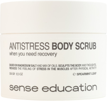 Скраб-антистресс для тела Мятный лист Sense Education 350г