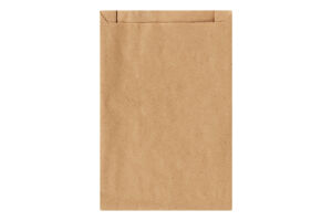 Пакет бумажный бурый для прибор 210*140*30 40г/м2
