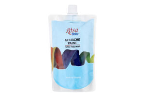 Фарба гуашева блакитна 200мл Rosa Studio