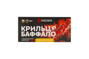 Крылышки из фермерской курятины Баффало М'ясторія к/у 500г