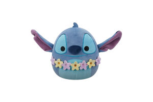 Игрушка мягкая для детей от 3лет 17см №SQDI00731 Стич гавайских леях Disney Squishmallows 1шт