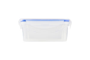 Емкость вакуумная квадратная 1.2л №82008 Click With Lock Ucsan Plastik 1шт