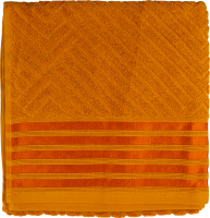 Рушник гірчичний махровий 70*140см 500г/м2 GM Textile
