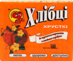 Хлебцы Комгалком Для Вас с семенами тыквы 100г