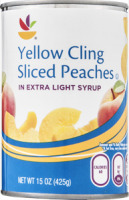 Ahold Yellow Cling Peaches Sliced in Extra Light Syrup