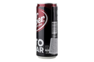 Напій безалкогольний сильногазований Zero sugar Dr Pepper з/б 330мл