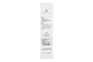 Свічка з підставкою біла з золотом хвиляста 15см №01KYYW007 Greenwich Products Co. Limited 6шт