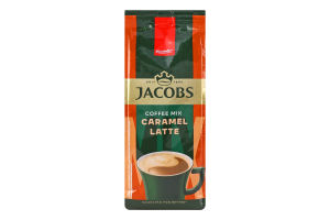 Напиток кофейный растворимый 3в1 Caramel latte Jacobs м/у 450г