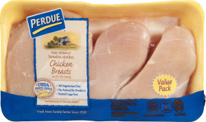 Perdue Chicken Breasts with Rib Meat Boneless Skinless