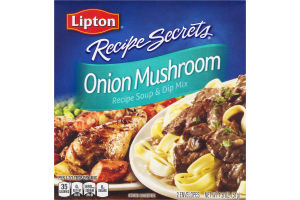 Lipton Recipe Secrets Recipe Soup & Dip Mix Onion Mushroom