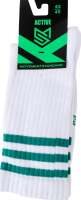 Шкарпетки MovementStandard Active №MS M0350S 00 42-45 білий-зелений