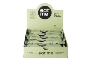 Батончик Солона карамель, арахіс та кунжут EatMe м/у 40г