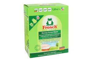 Порошок стиральный с защитой от Уф-Лучей Frosch 1350г