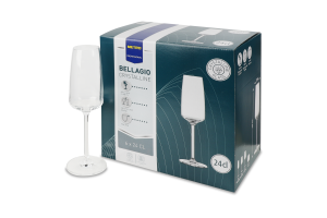 Бокалы для шампанского 240мл №124210 Bellagio Metro Professional 6шт