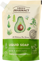 Мило рідке Алое та авокадо 460мл д/п Green Pharmacy
