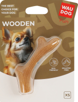 Іграшка для собак 10мм XS №6254 Wooden pir Fun WauDog 1шт