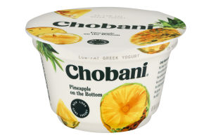 Chobani Greek Yogurt Pineapple On The Bottom