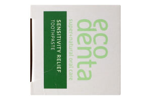 Паста зубна Sensitivity relief Ecodenta 100мл