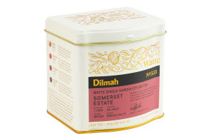 Чай чорний цейлонський байховий листовий №533 Somerset estate Watte Dilmah букет з/б 125г