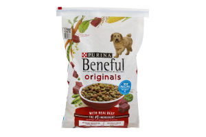 Purina Beneful Originals Dog Food with Real Beef - 15.5 LB