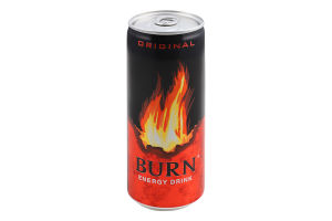 Напиток энергетический безалкогольный сильногазированный Original Burn ж/б 250мл