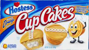 Hostess Cup Cakes Orange - 8 CT