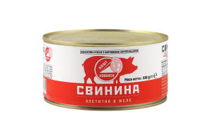 Свинина в желе Апетитна Наші Ковбаси з/б 338г