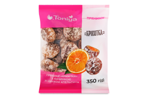 Пряники с начинкой со вкусом апельсина Крошка Toniya м/у 350г