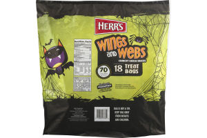 Herr's Wings & Webs Crunchy Cheese Snacks - 18 CT