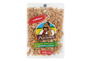 Ядро арахиса жареное соленое Дід Лузай м/у 150г