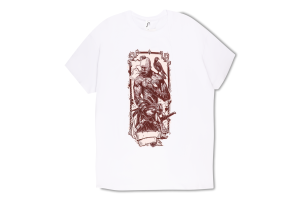 Футболка Sol's Imperial Cossack with hawk білий XL