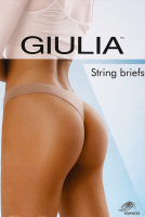 Трусы-стринги с заниженной талией Giulia S/M white