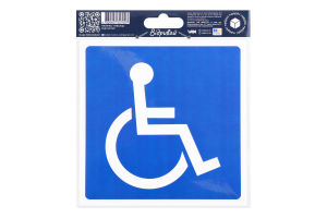 Наліпка автомобільна Інвалід МаксГруп