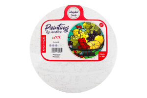 Набор для росписи по номерам d33см Ideyka 1шт в ассорт