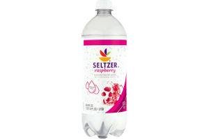 Ahold Seltzer Flavored Water Raspberry
