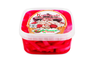 Капуста со свеклой Кольраби Повний Кошик ведро 500г